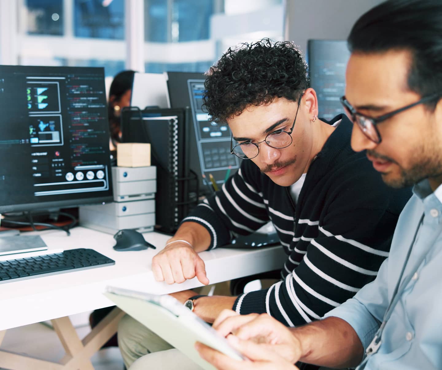 People working on Software development