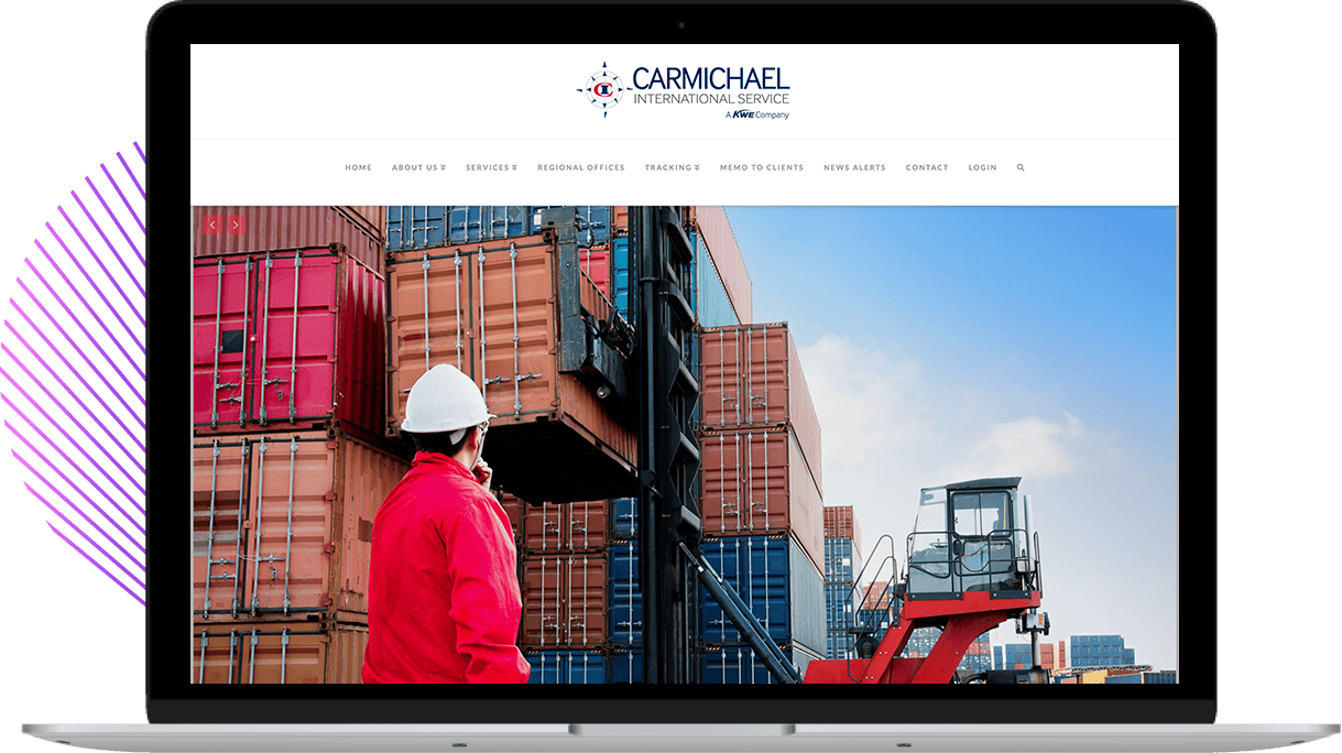Carmichael International Service website, About Us page