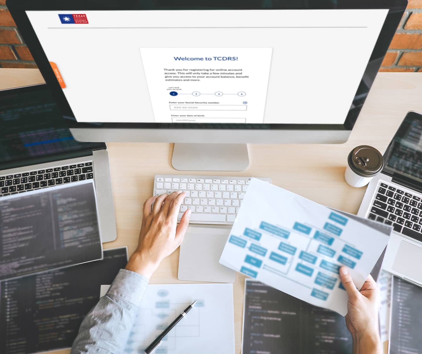 Developer using TCDRS environments seamlessly