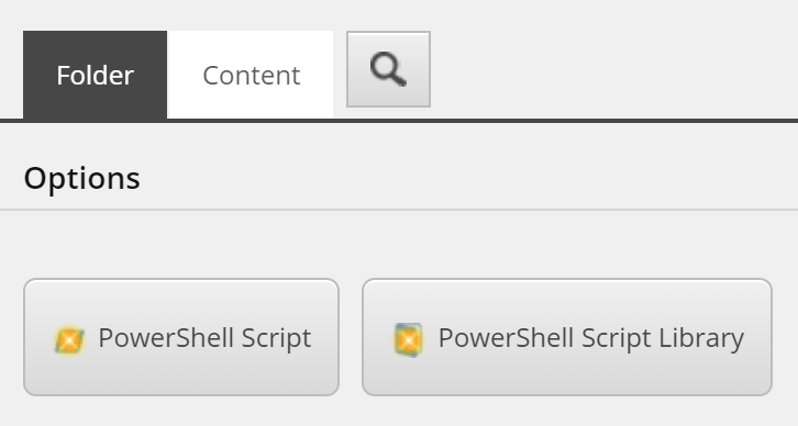 Folder Options screenshot