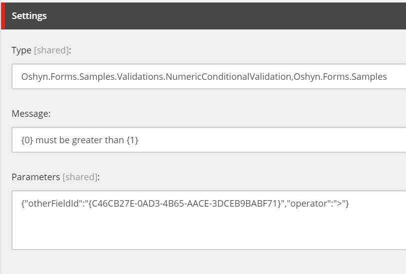 Validation item values in Sitecore