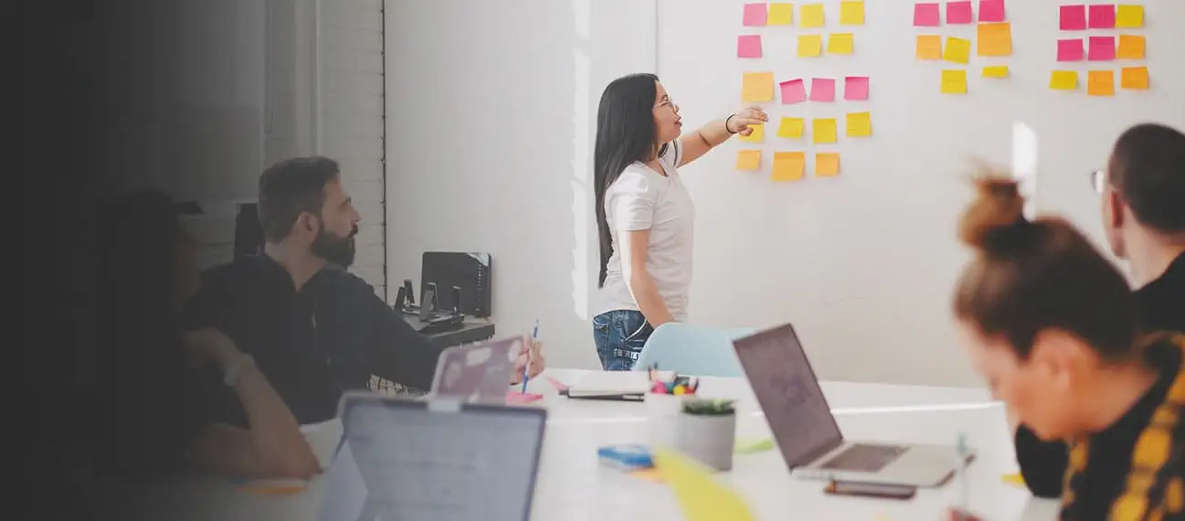 Team organizing stories