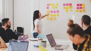 Team organizing stories