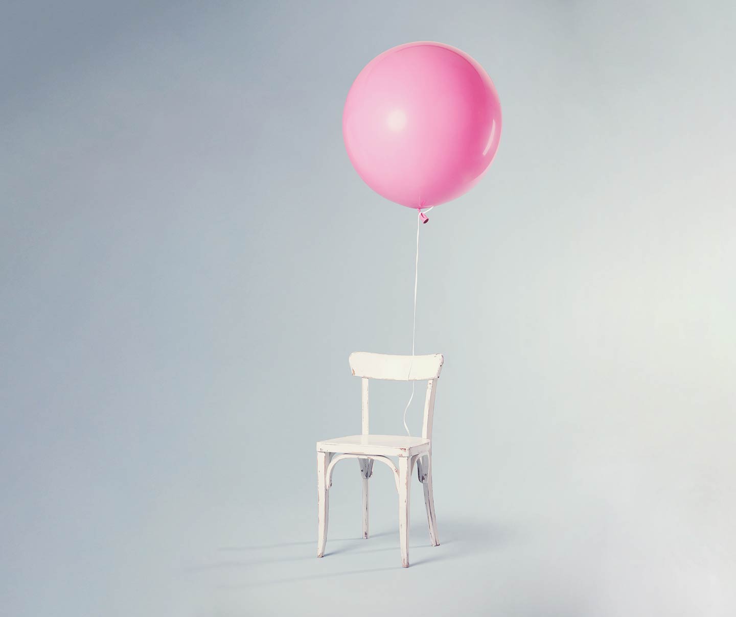 Balloon floating representing uptime