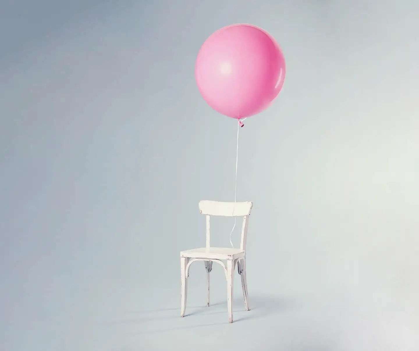 Balloon floating representing uptime