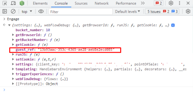 Guest_ref info screenshot