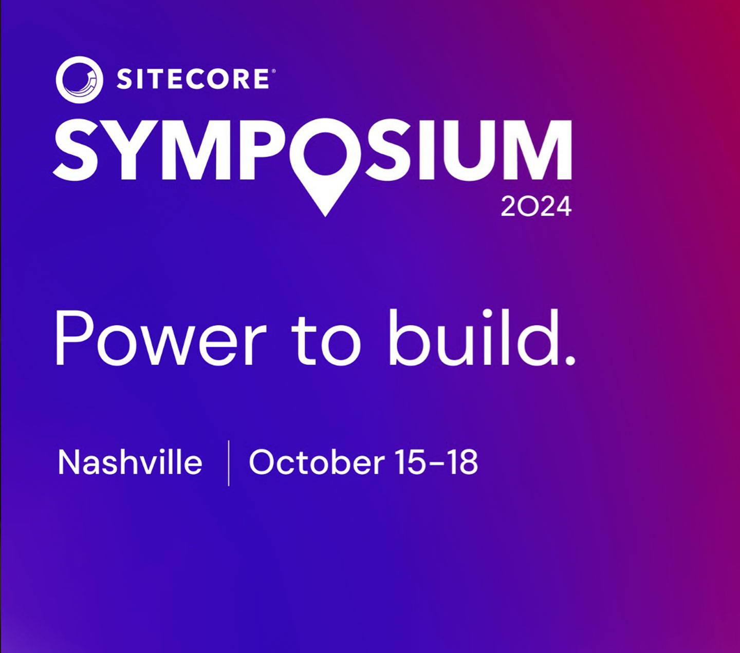 Sitecore Symposium 2024