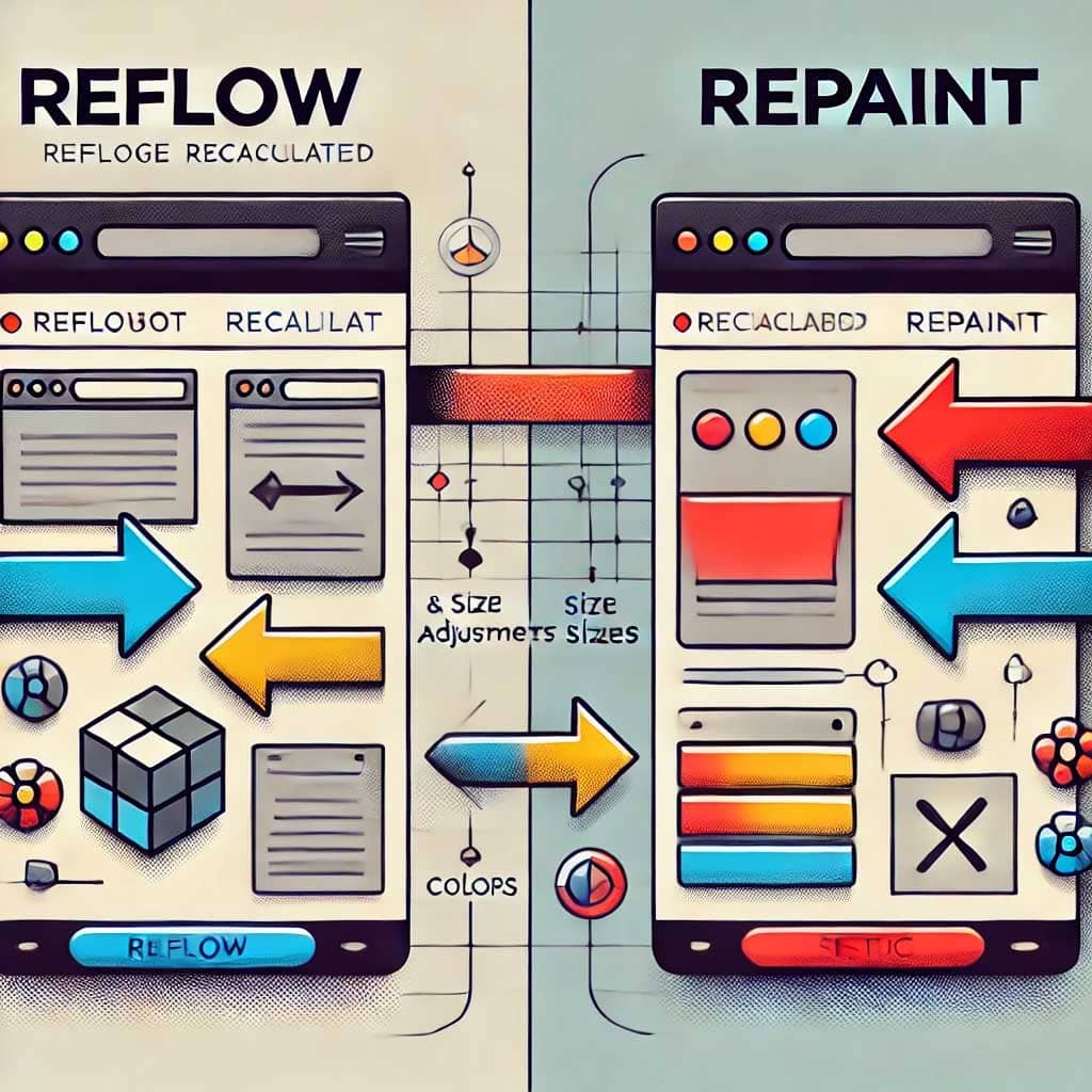 Reflow/Repaint diagram