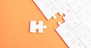 Last piece of a jigsaw puzzle