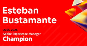 Adobe AEM Champion 2025-2026