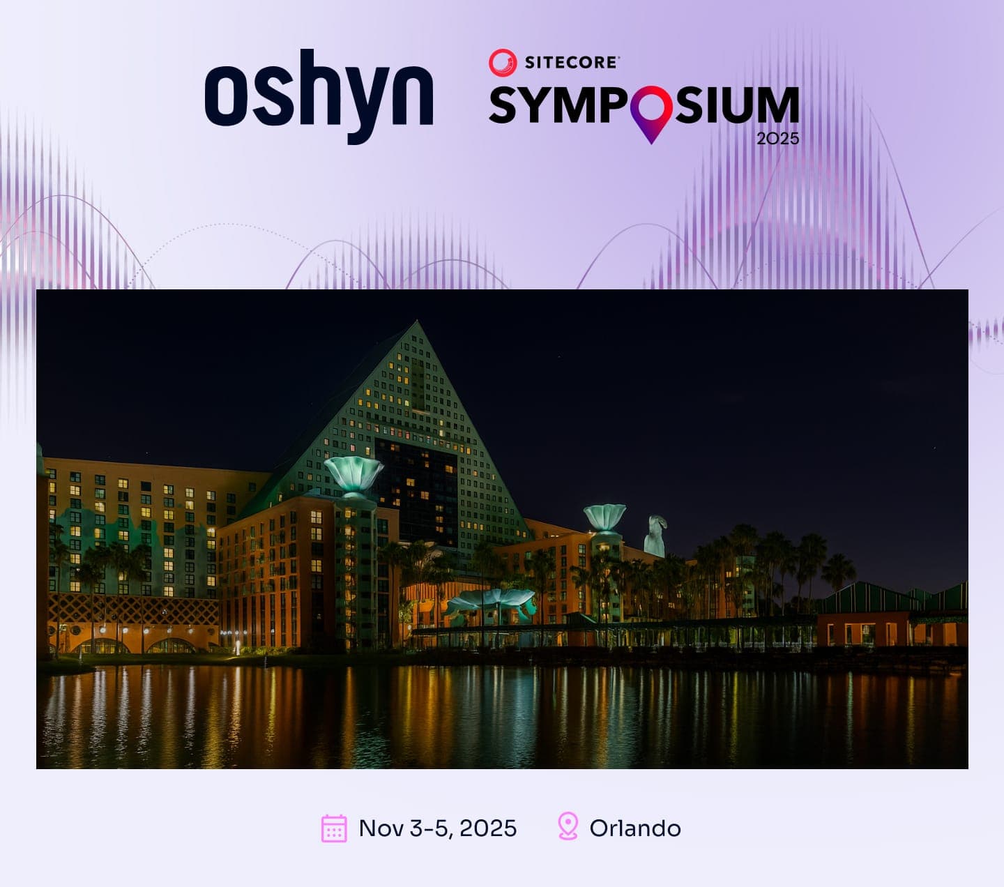 Oshyn is a Sitecore Symposium 2025 sponsor
