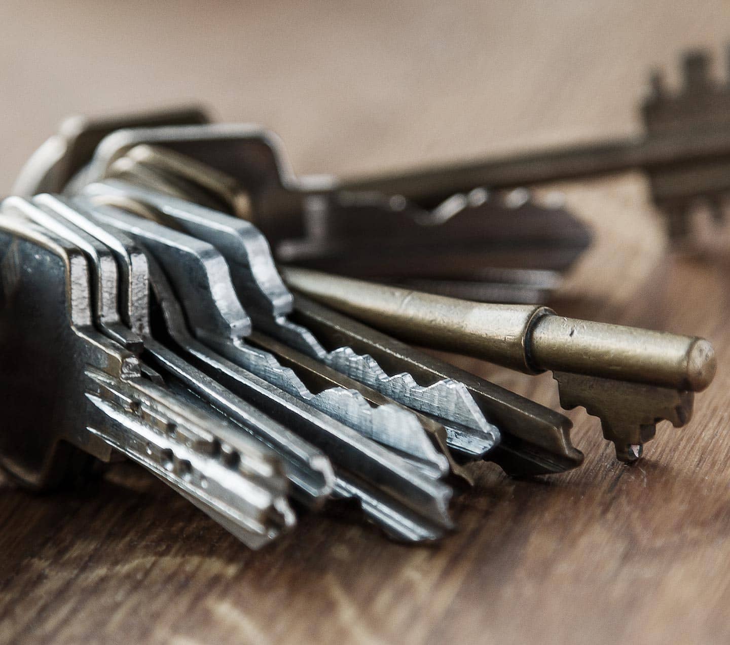 Bunch of different keys