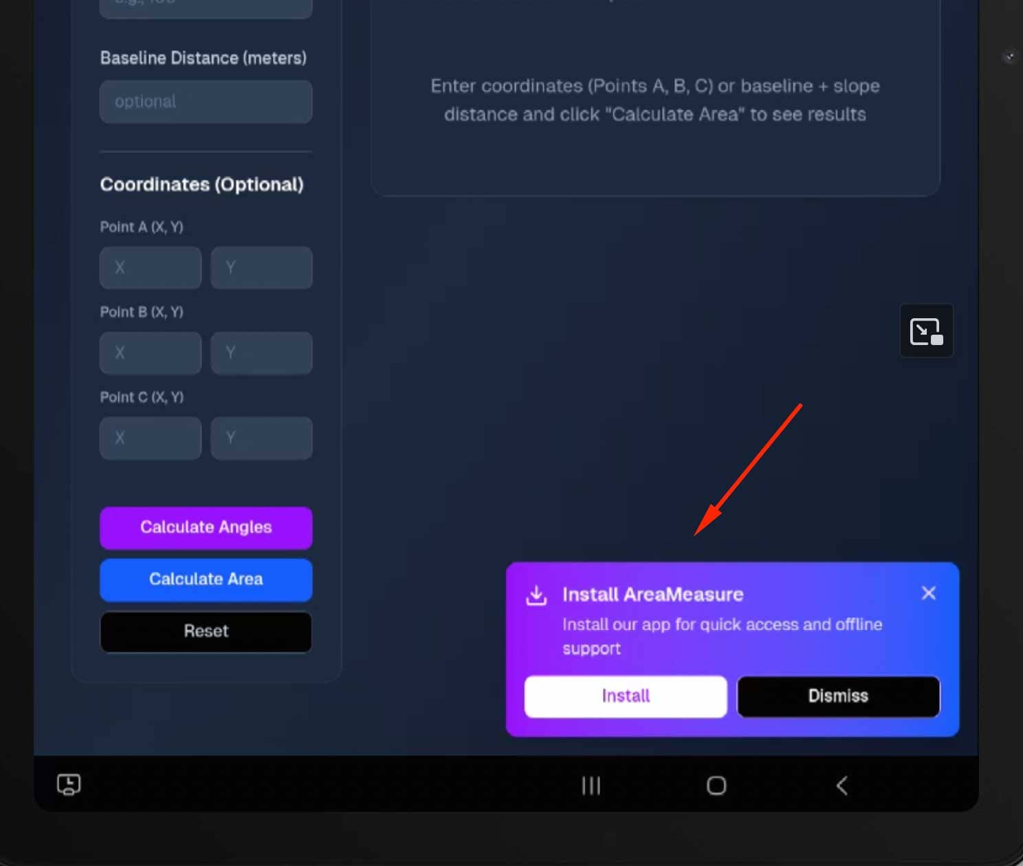 PWA banner implementation