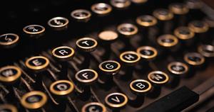 Typewriter keys