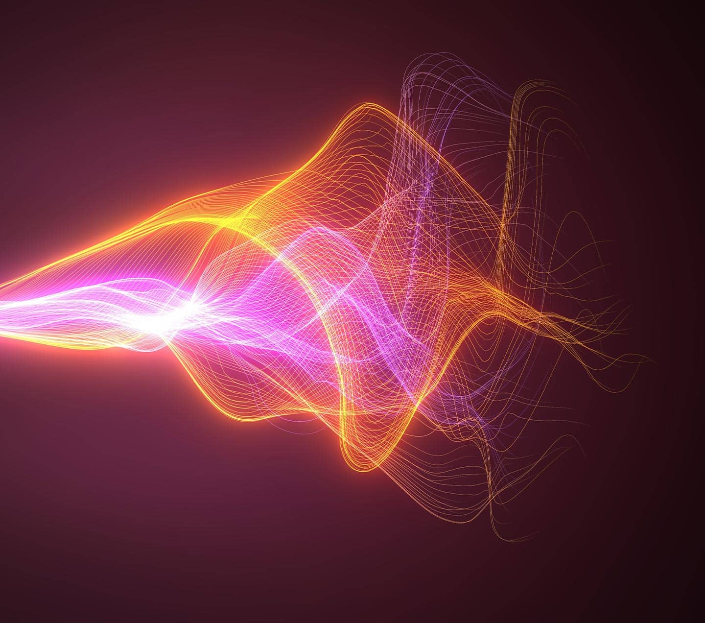 Wave motion with energy trails