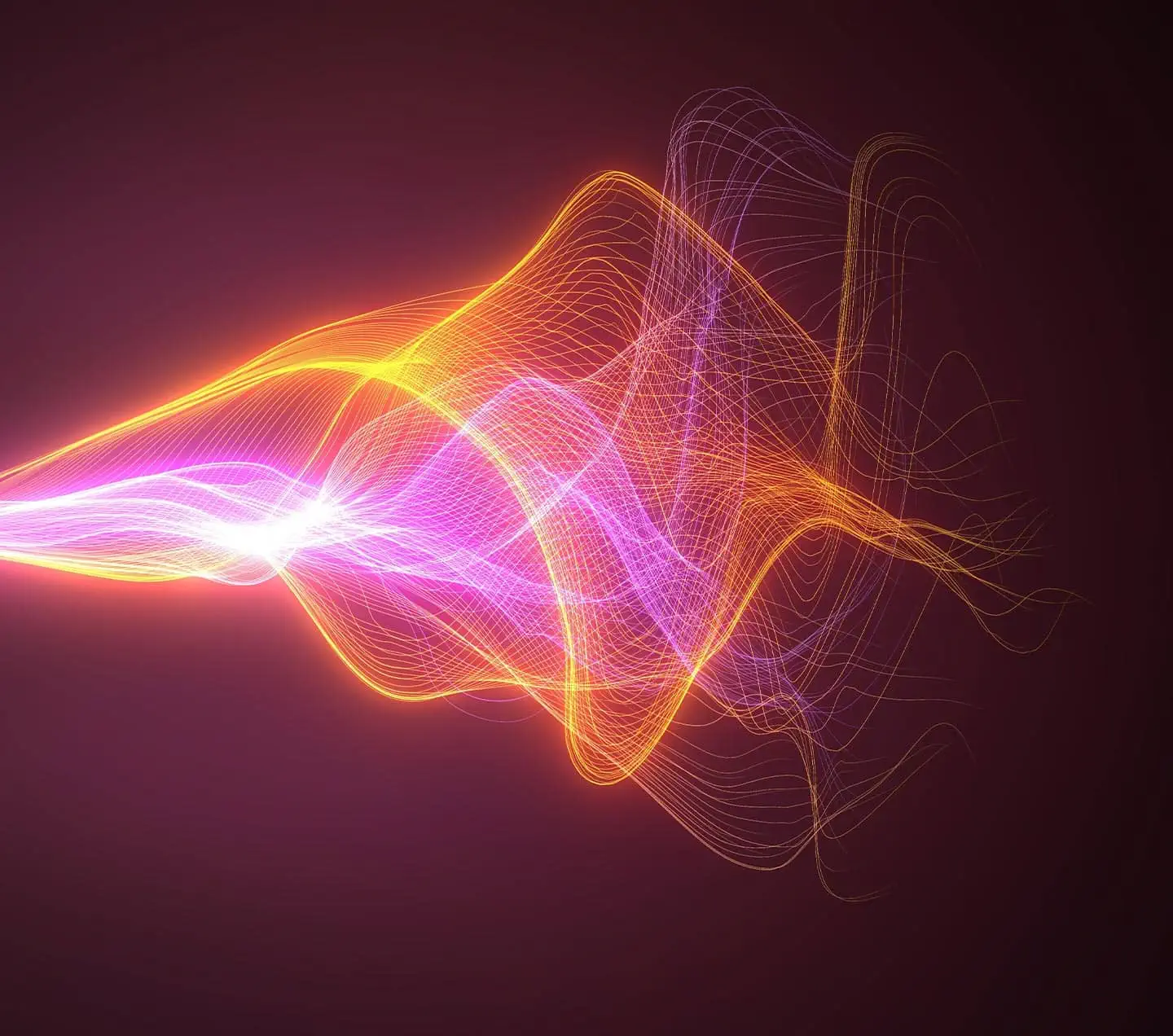 Wave motion with energy trails