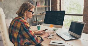 Quality Assurance Engineer at work