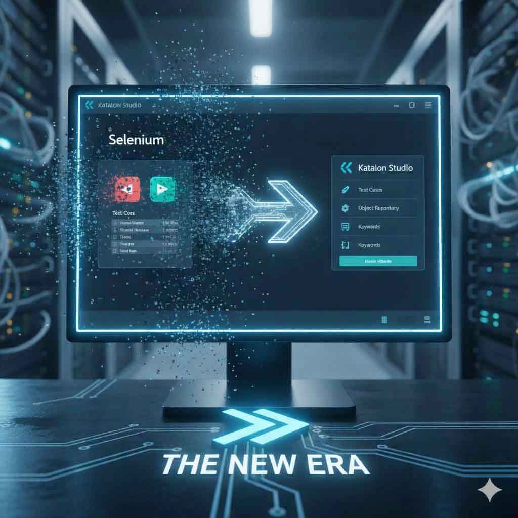 Migration of Selenium to Katalon graphic