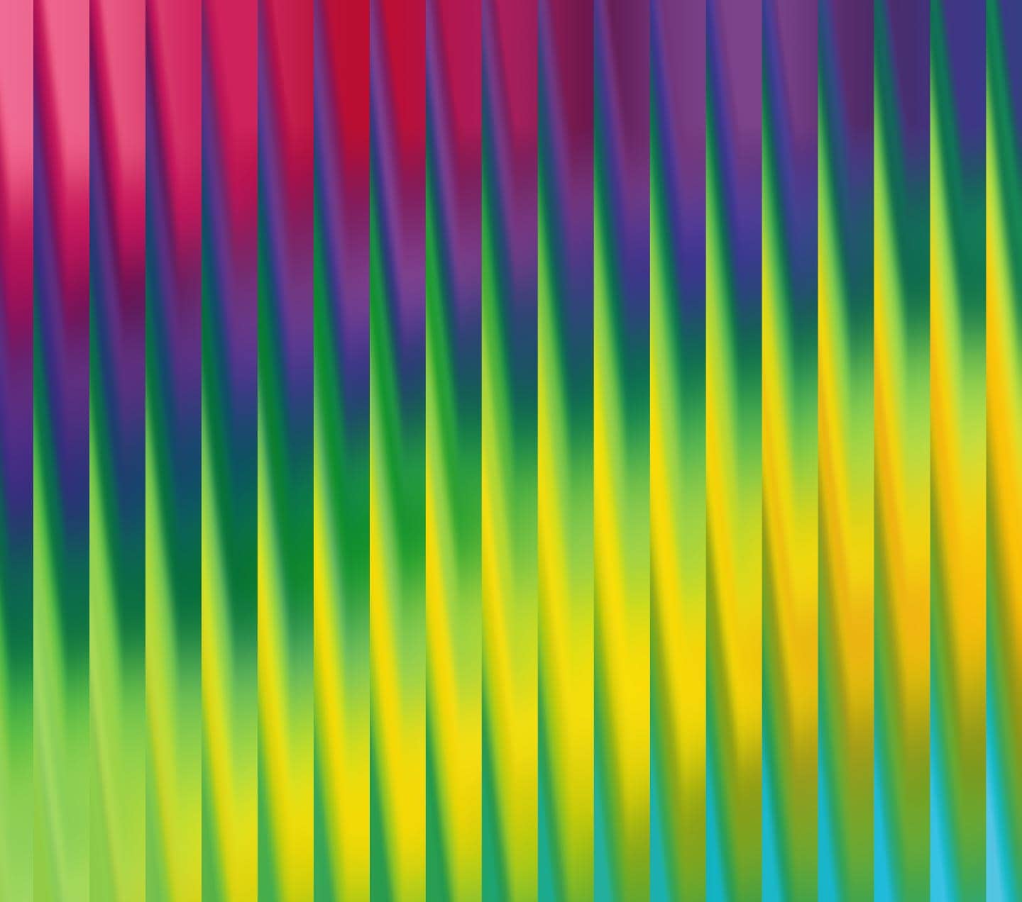 Vibrant striped pattern composed of vertical lines with a spectrum of colors