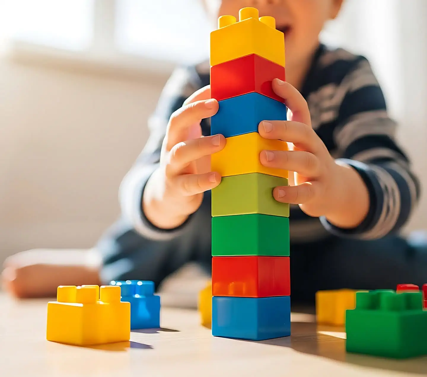 Child building blocks