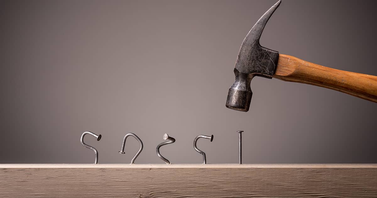 Hammer mistakes