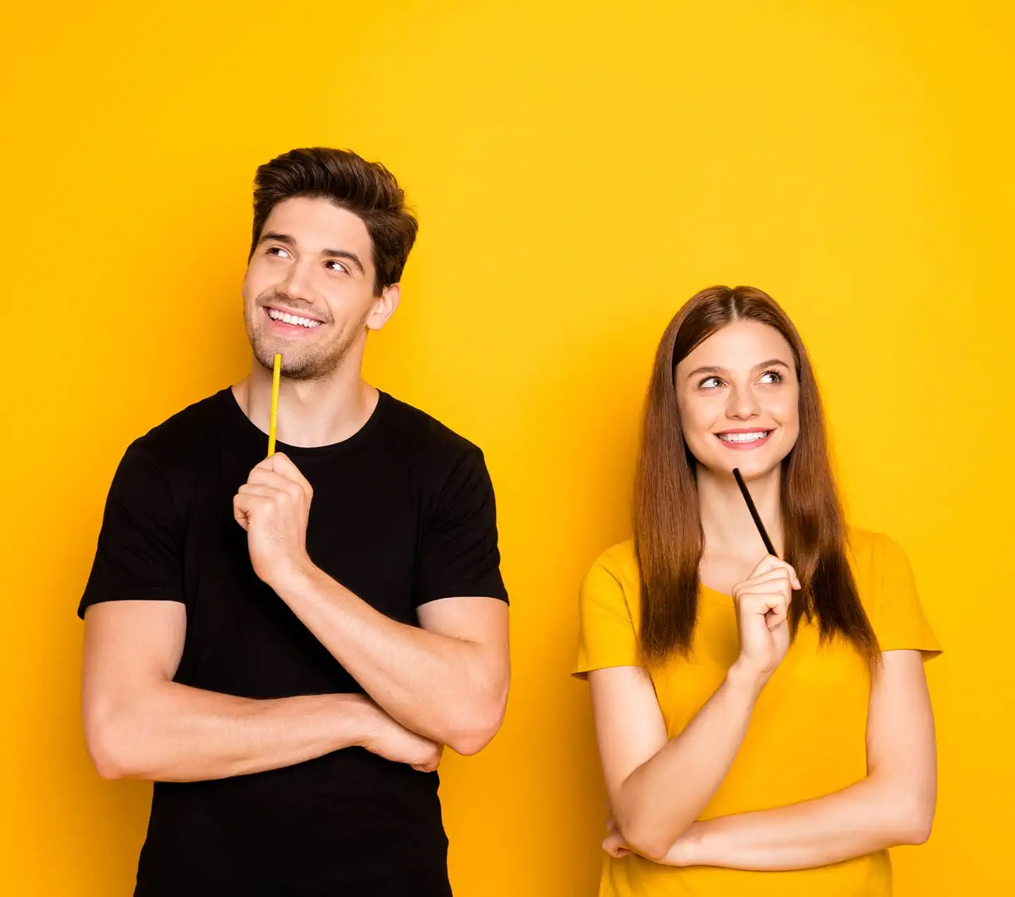 Two people wondering if they like Contentful or Contentstack