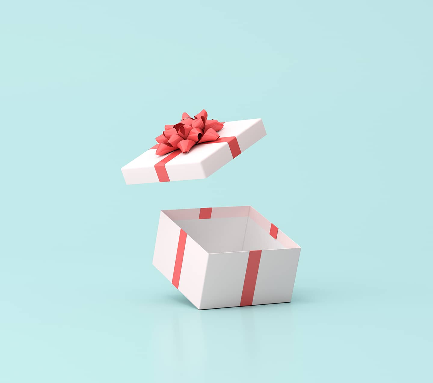 Gift representing what's new