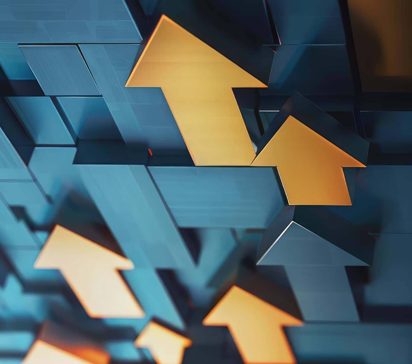 Arrows pointing upward