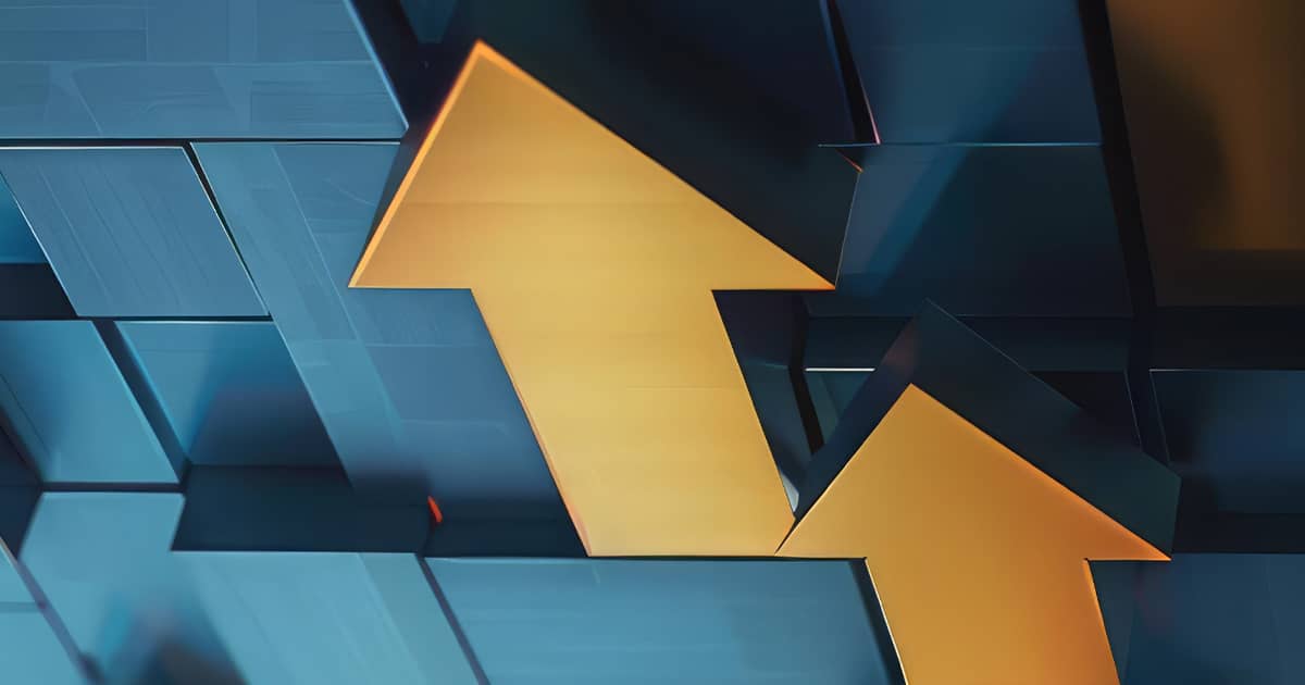 Arrows pointing upward