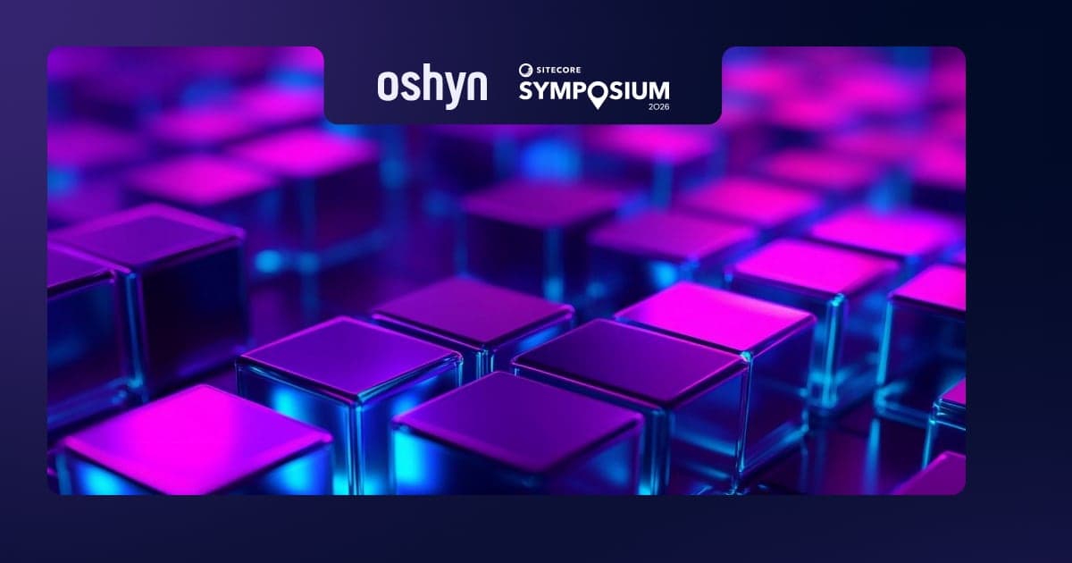 Oshyn is at Sitecore Symposium 2026