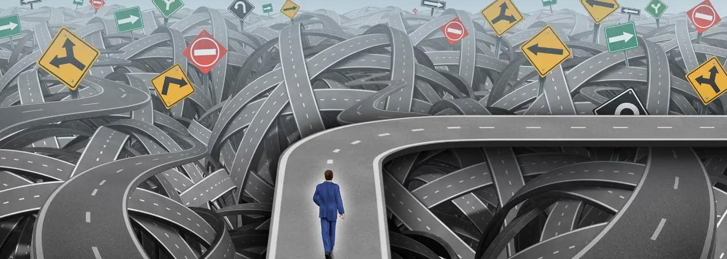 confusing roads
