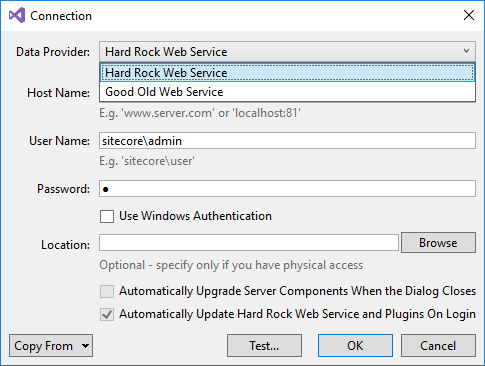 Sitecore Rocks Connection