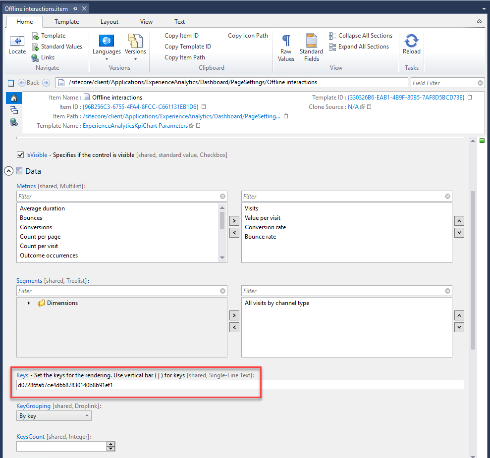 Sitecore Experience Analytics Report Configuration