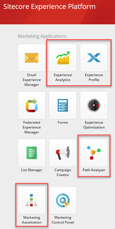 Sitecore 9 Marketing Applications powered by xDB data