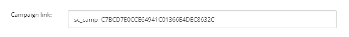 Sitecore campaign code