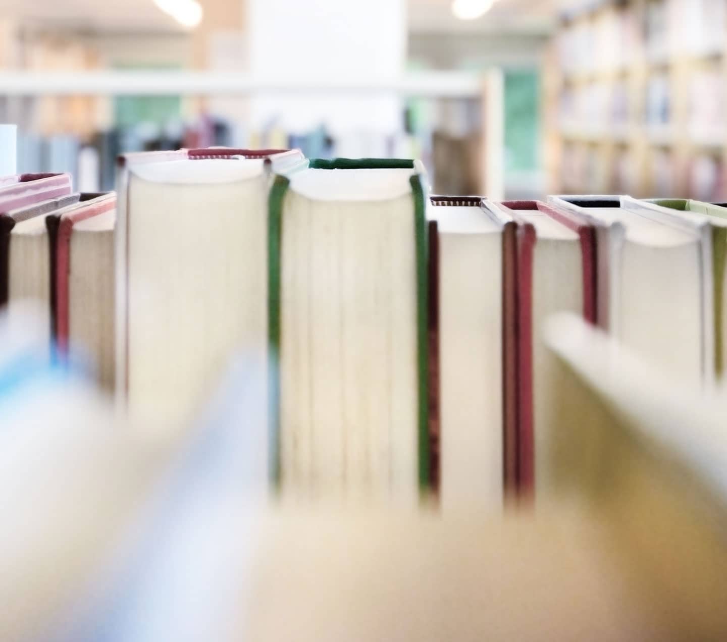 Library bookshelf
