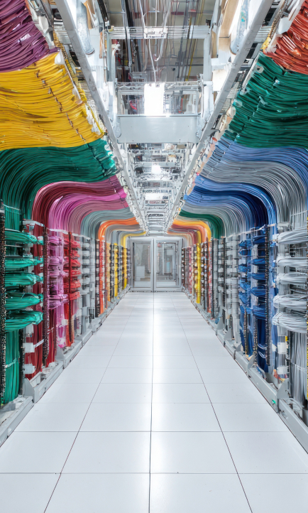 Structured data server room