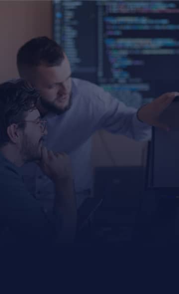 Happy developer working on Contentstack