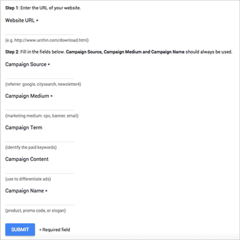 Google URL Builder