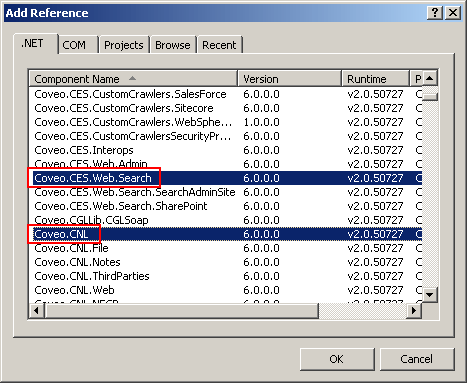 Add Reference screenshot