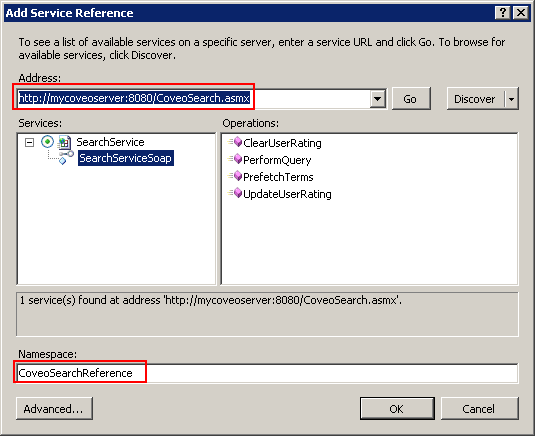Add a Service Reference